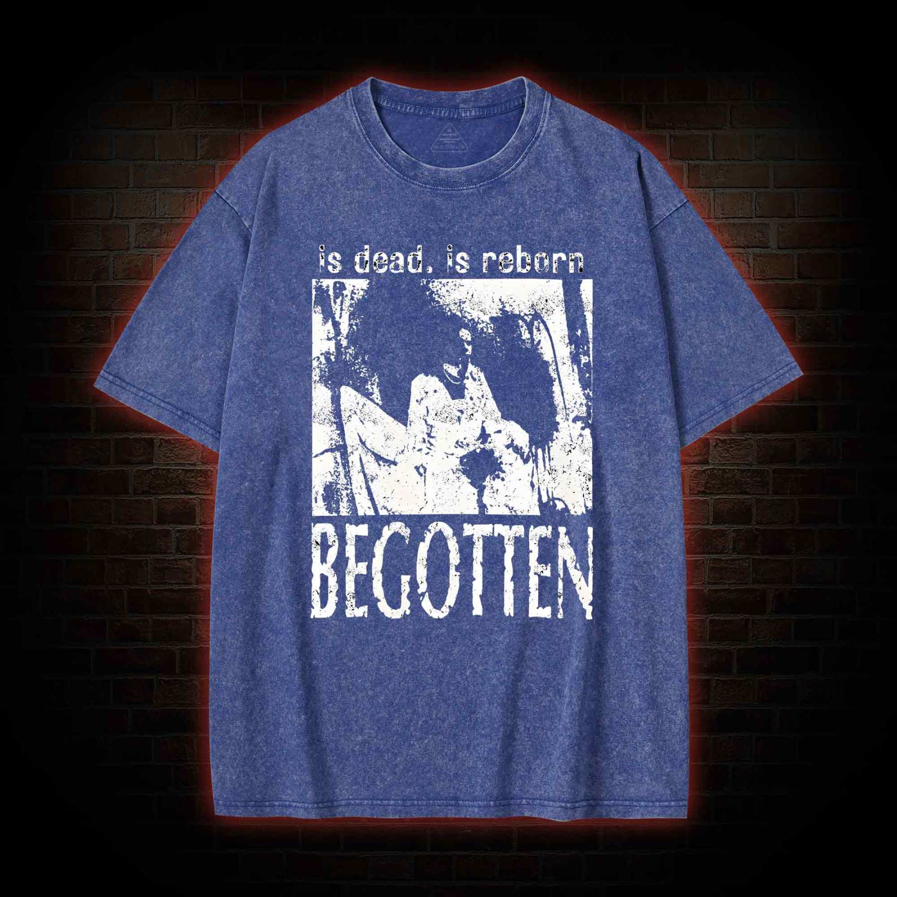 Begotten Is Dead Reborn Washed T-shirt