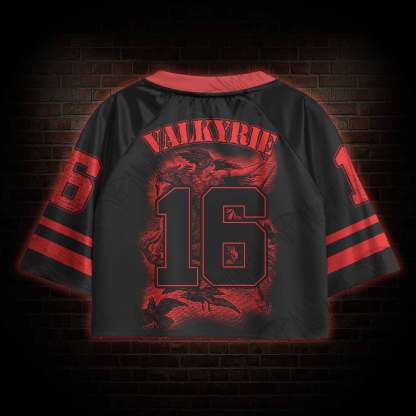 To Valhalla Sports Crop Jersey