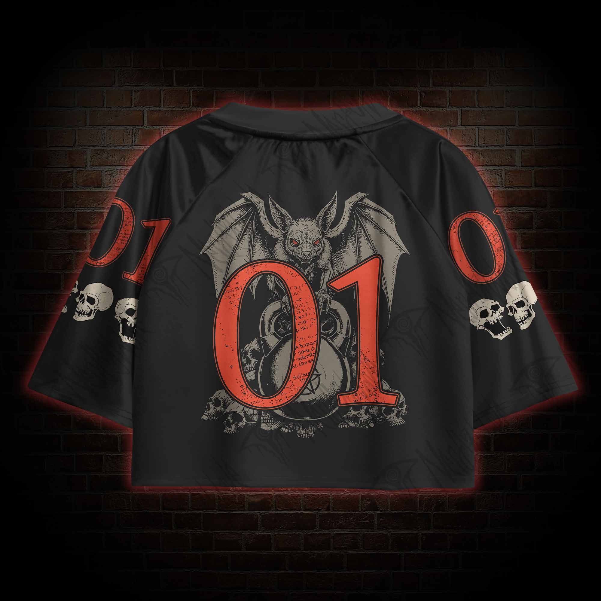 Gym Power Sports Crop Jersey