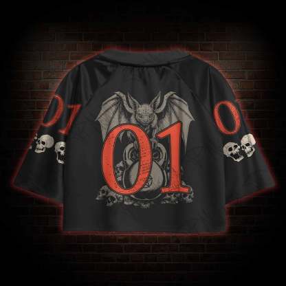 Gym Power Sports Crop Jersey