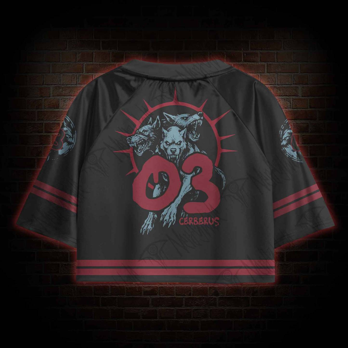 Hell Hound Cerberus Sports Crop Jersey