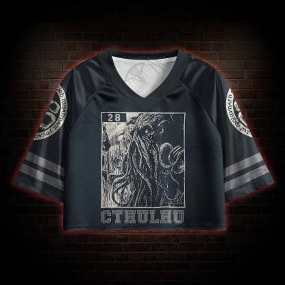 Cthulhu Fhtagn Sports Crop Jersey