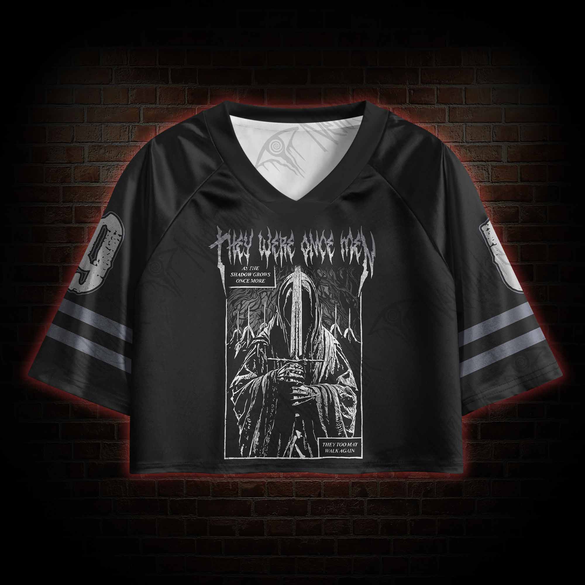 They Were Once Man Sports Crop Jersey