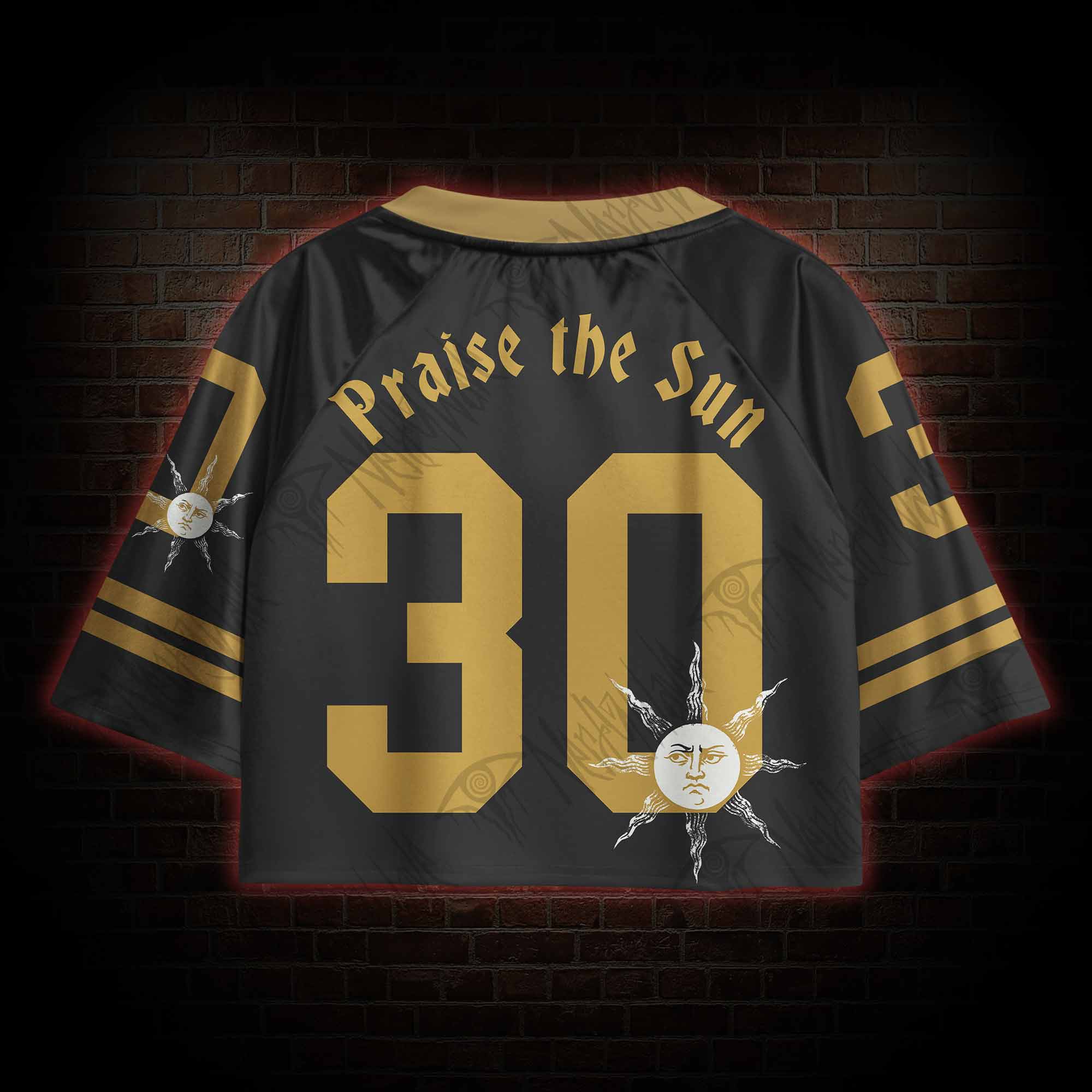 Praise The Sun Sports Crop Jersey