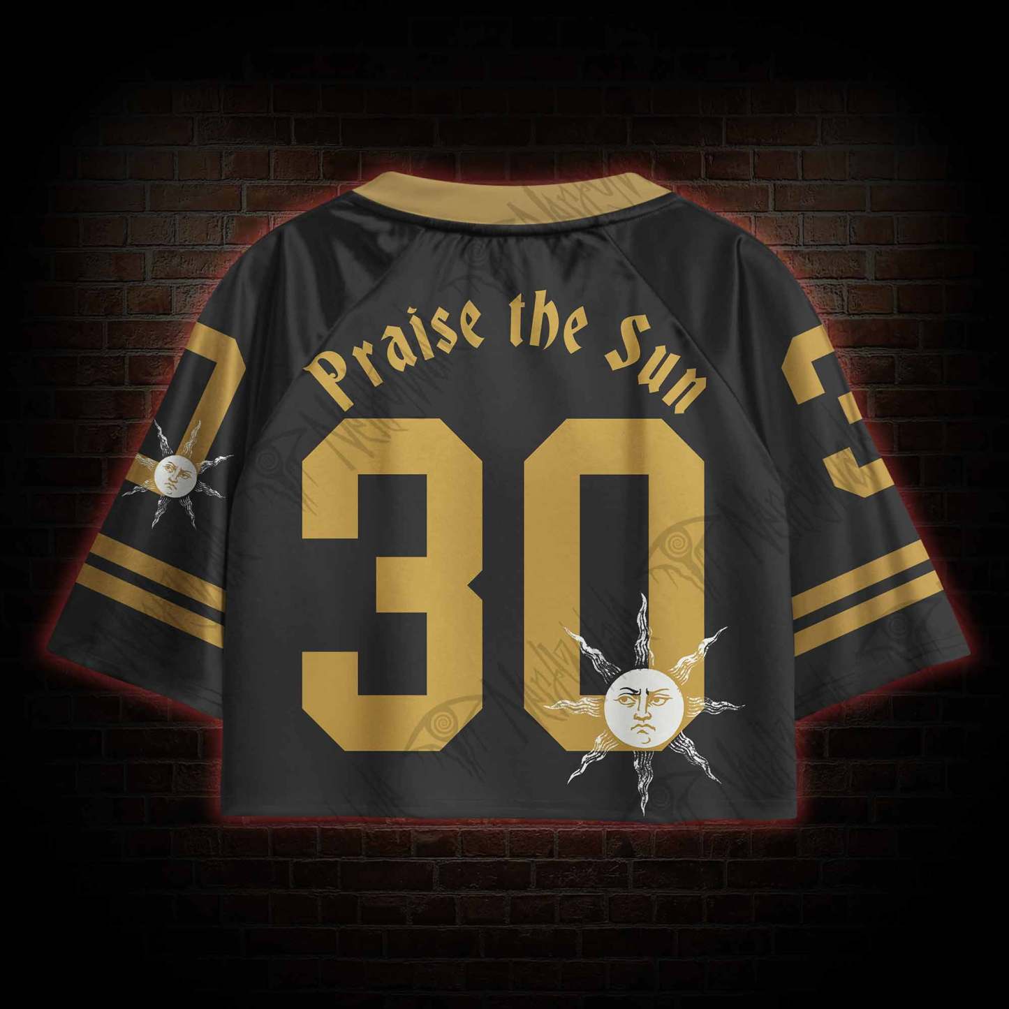 Praise The Sun Sports Crop Jersey