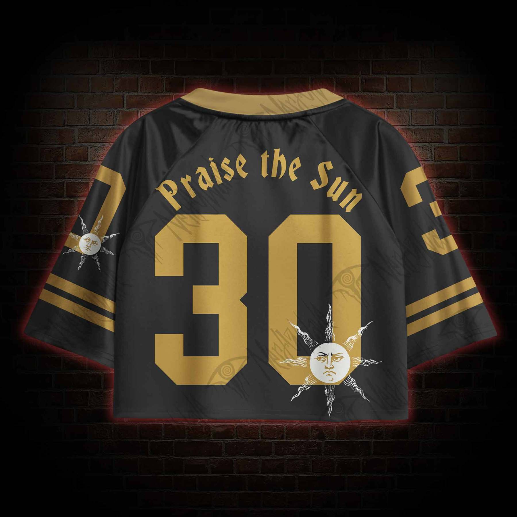 Praise The Sun Sports Crop Jersey