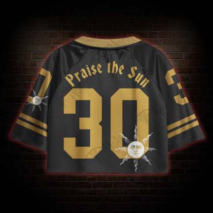 Praise The Sun Sports Crop Jersey