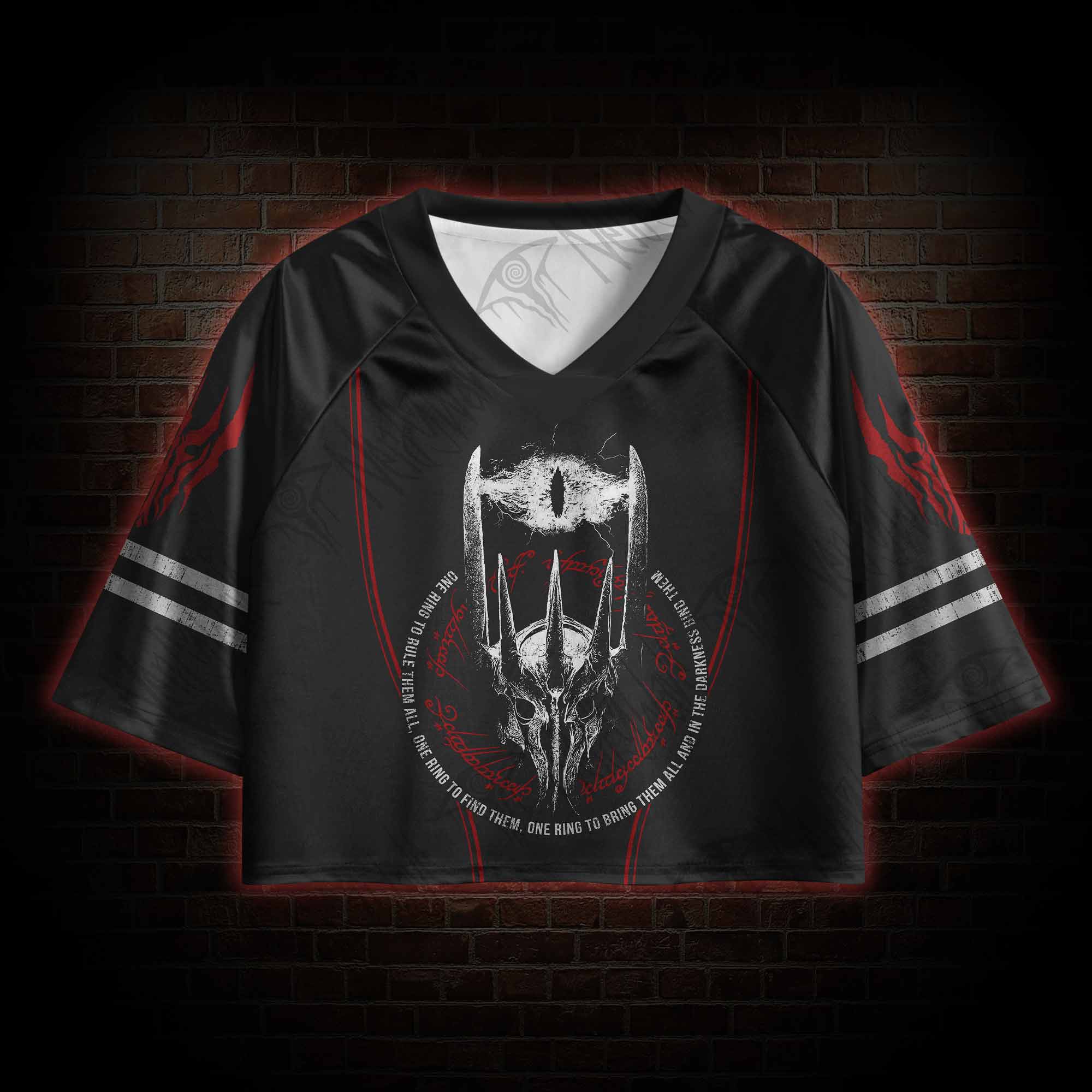 The Evil Eye Sports Crop Jersey
