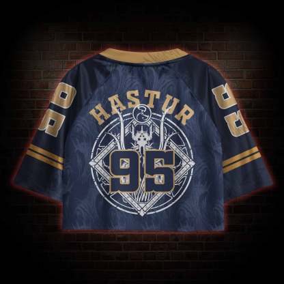 The King in Yellow Sports Crop Jersey