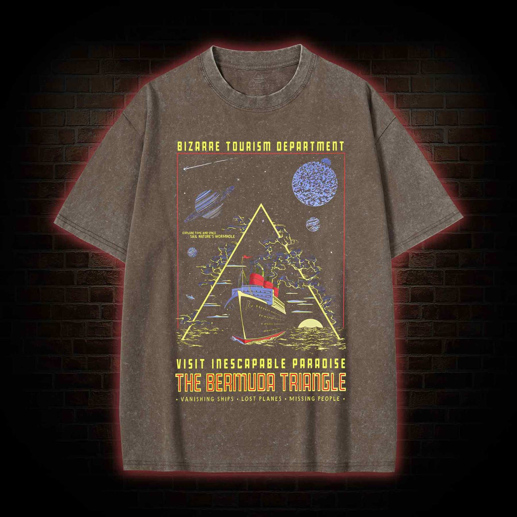 Bermuda Triangle Washed T-shirt