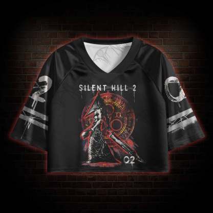 Pyramid Head Sports Crop Jersey