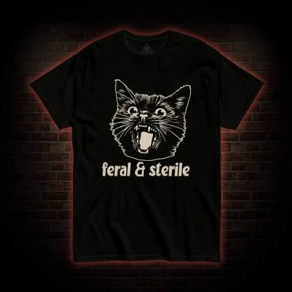 Feral and Sterile Cat T-shirt
