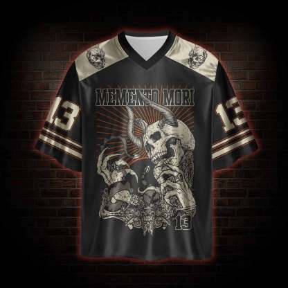 Memento Mori Horror Oversized Jersey