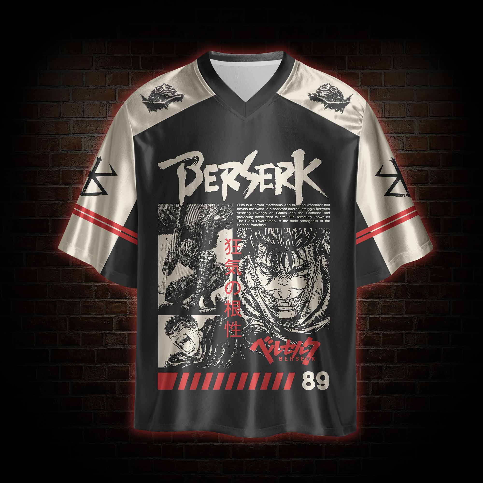 Struggle Contend Wriggle Oversized Jersey