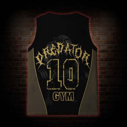 Alien Hunter Gym Mesh Jersey Tank Top