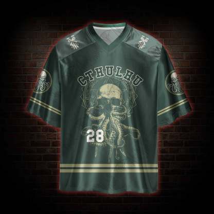 Cthulhu Vintage Oversized Jersey