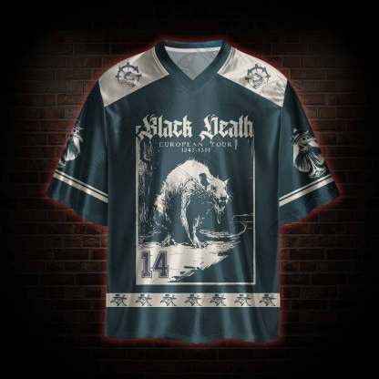 Black Death European Tour1347-1351 Oversized Jersey