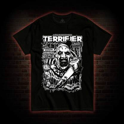 He was Creating an Evil Art form T-shirt