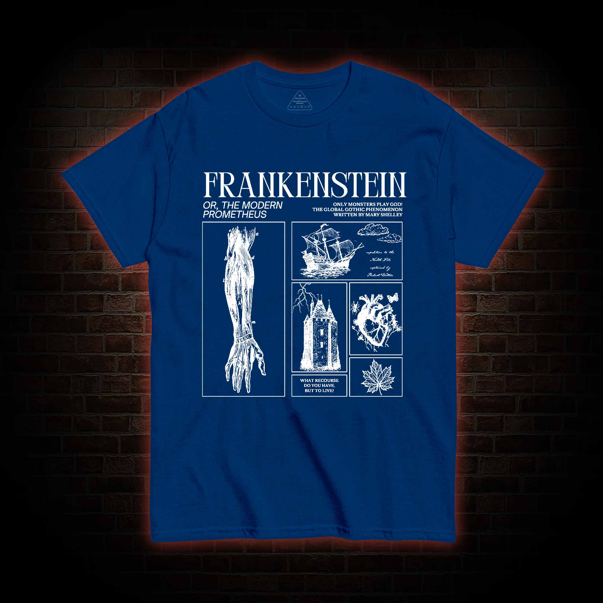 Only Monsters Play God T-shirt