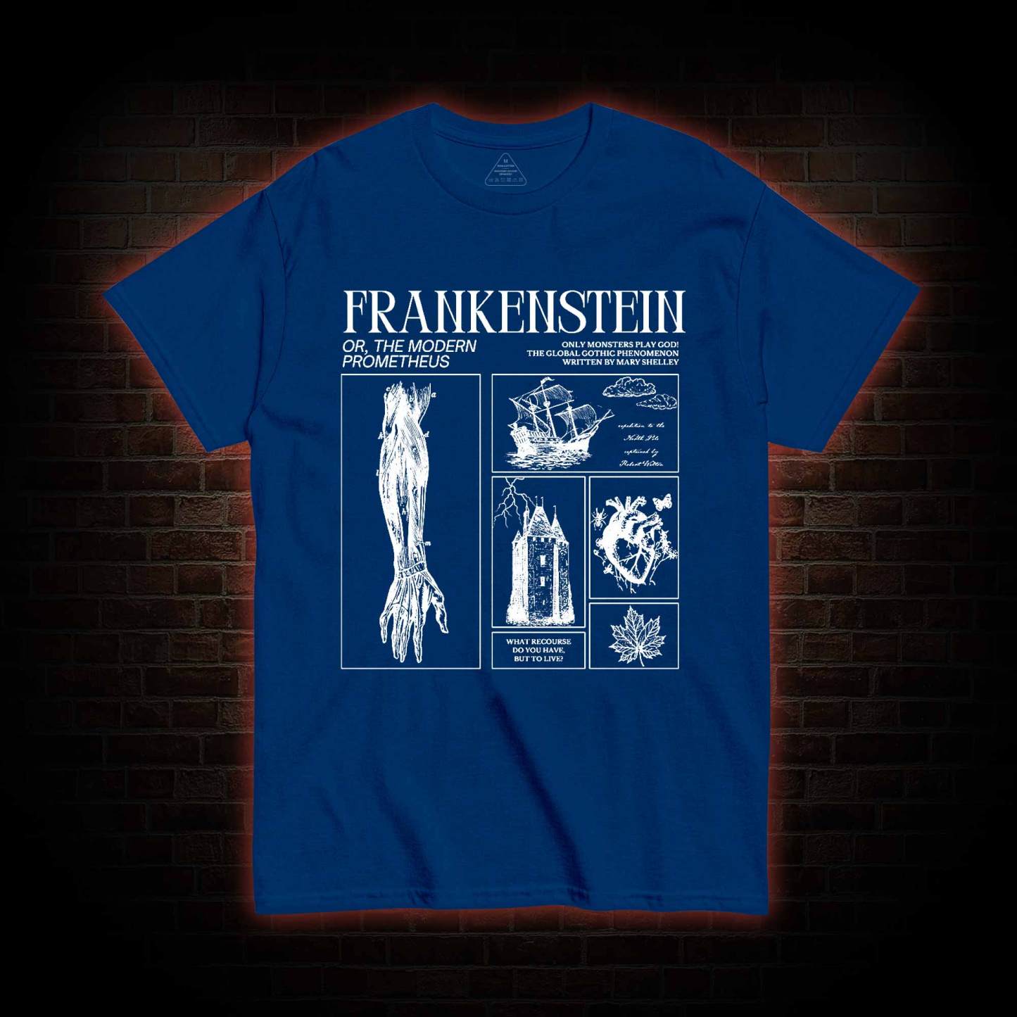 Only Monsters Play God T-shirt