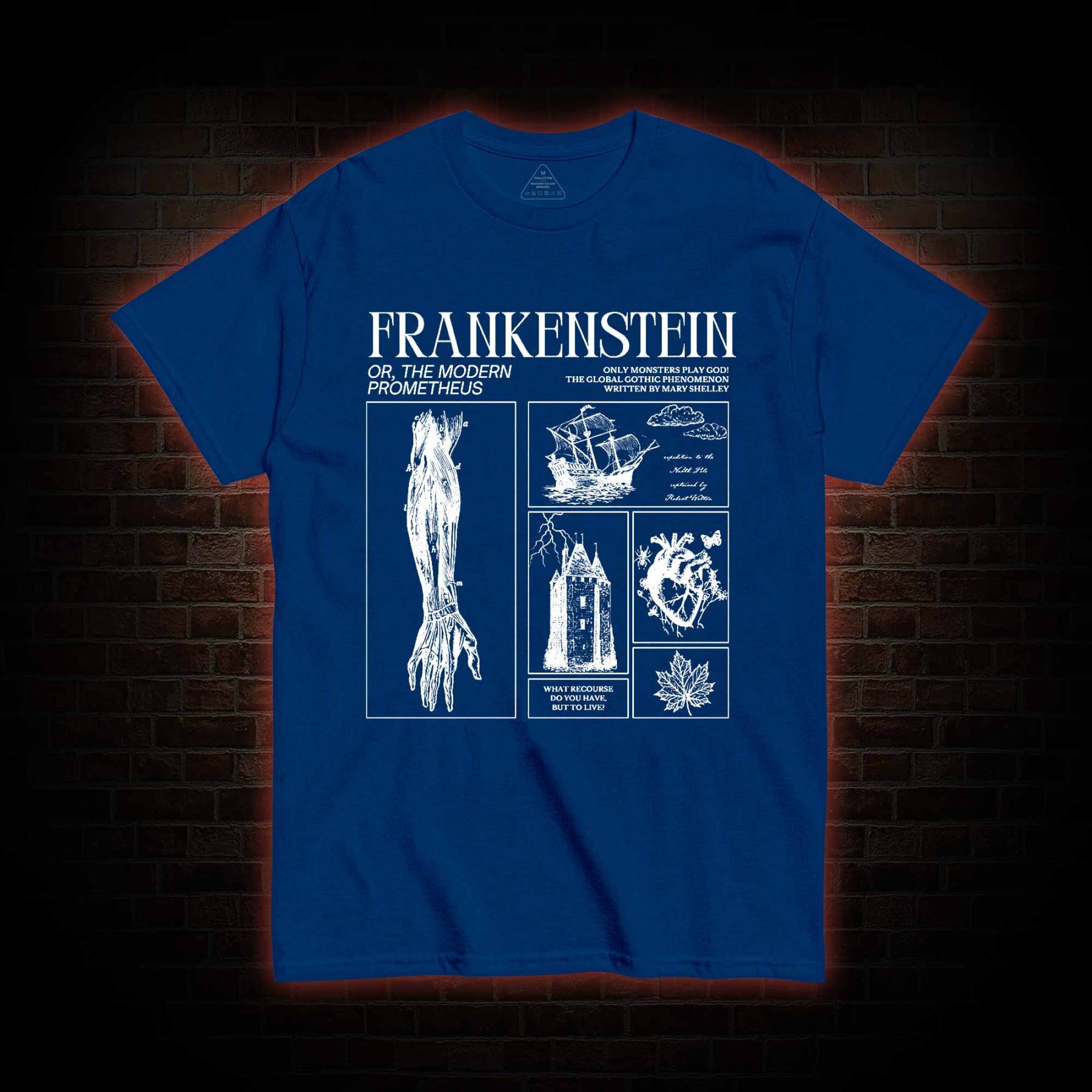 Only Monsters Play God T-shirt