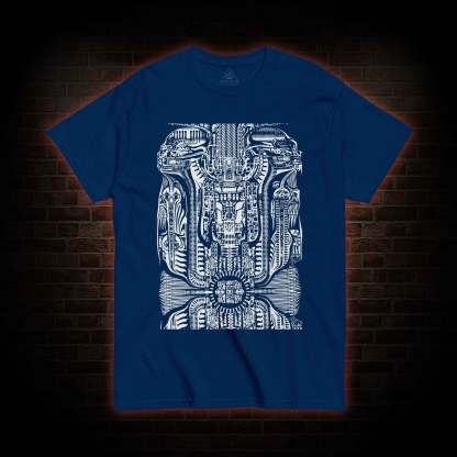H.R. Giger Tarot Design T-shirt