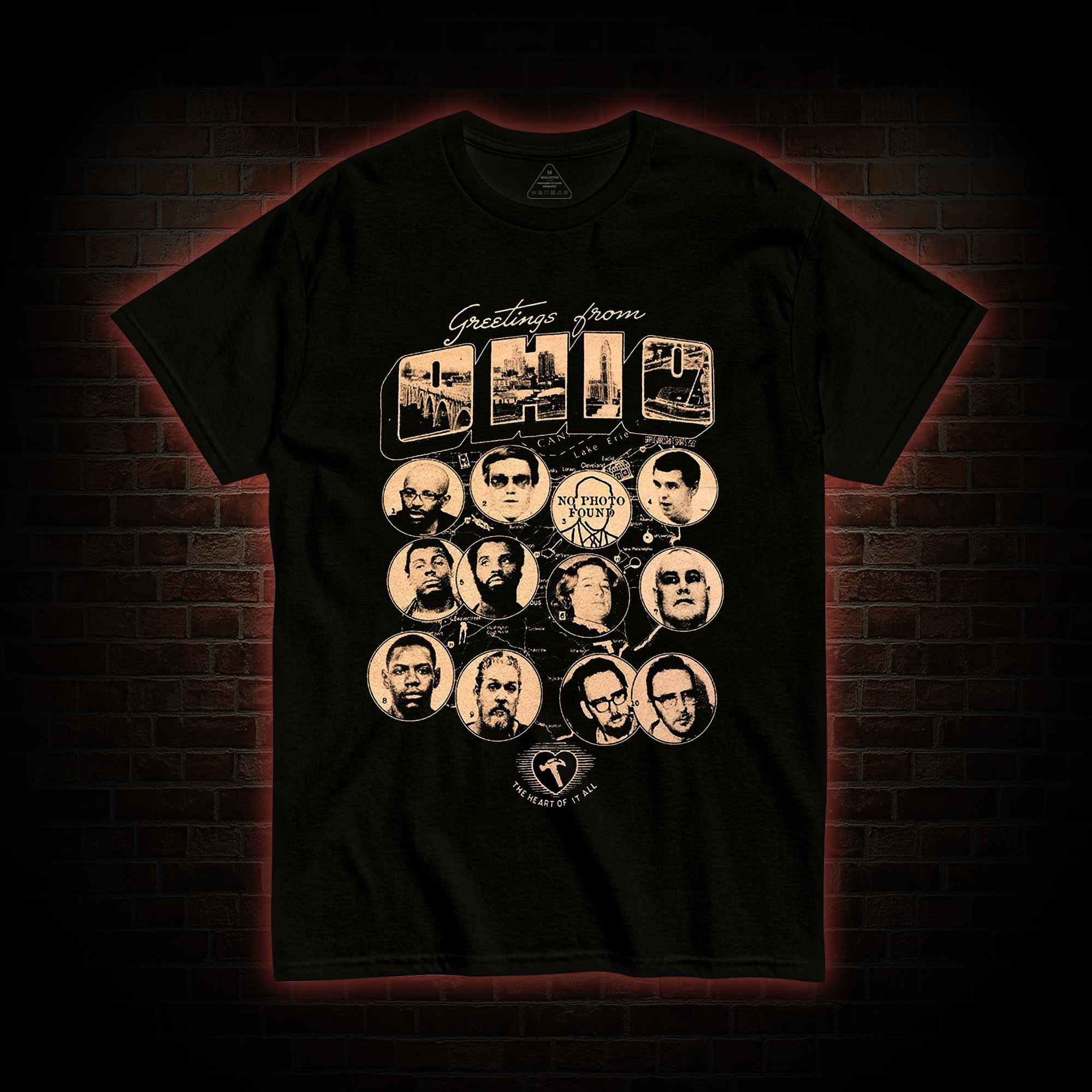 Greetings from OHIO T-shirt