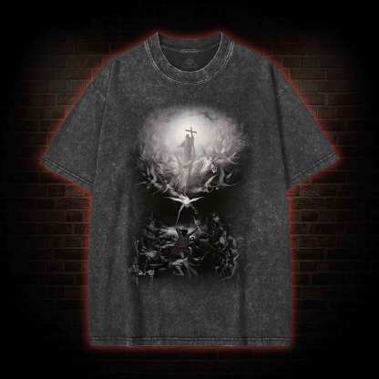 Dispel The Darkness Washed T-Shirt