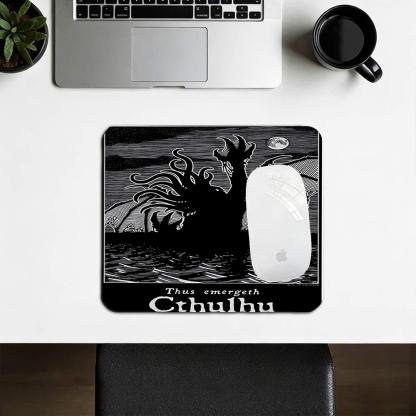 Thus Emergeth Cthulhu Mouse Pad