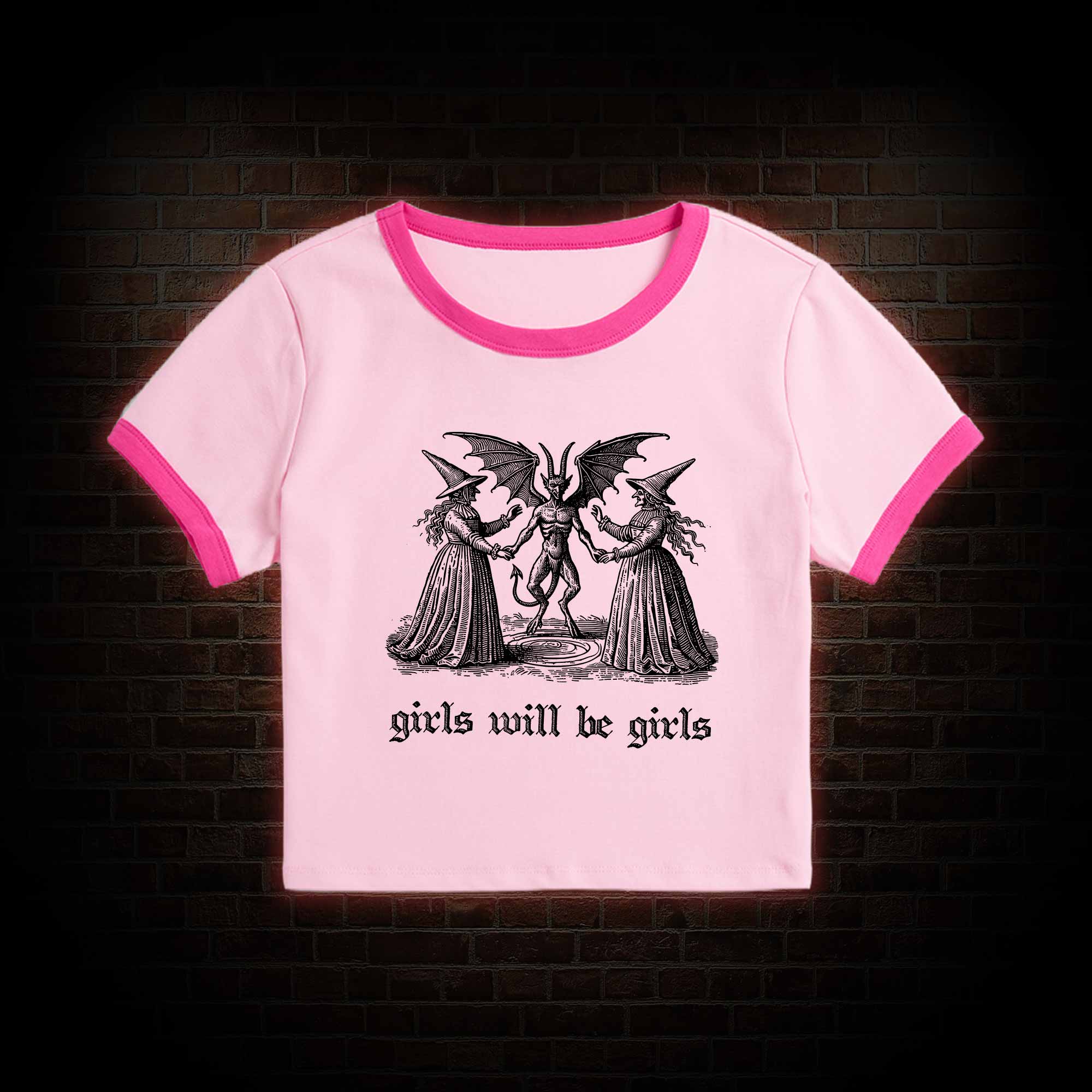 Girls Will Be Girls Baby Tee