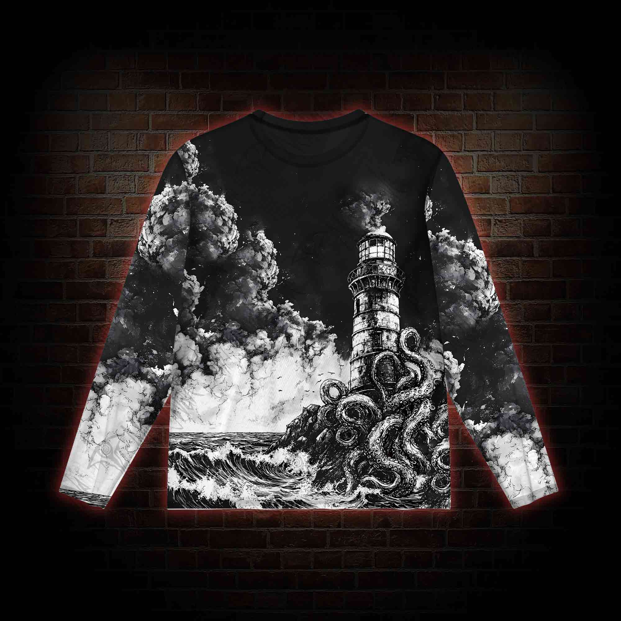 The Lighthouse  Mesh Long Sleeve Top