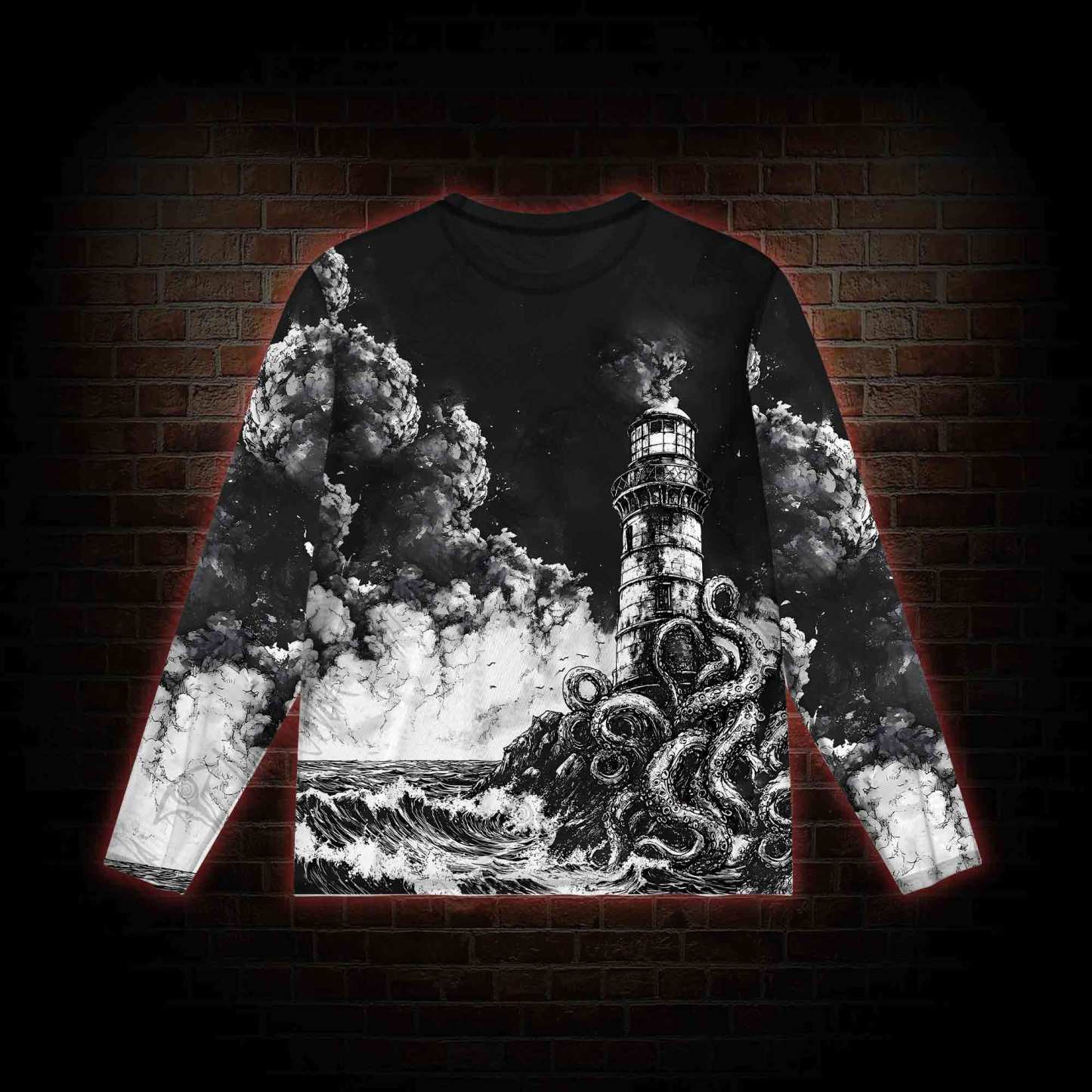 The Lighthouse  Mesh Long Sleeve Top