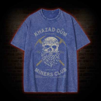 The Mines Of Moria Washed T-shirt