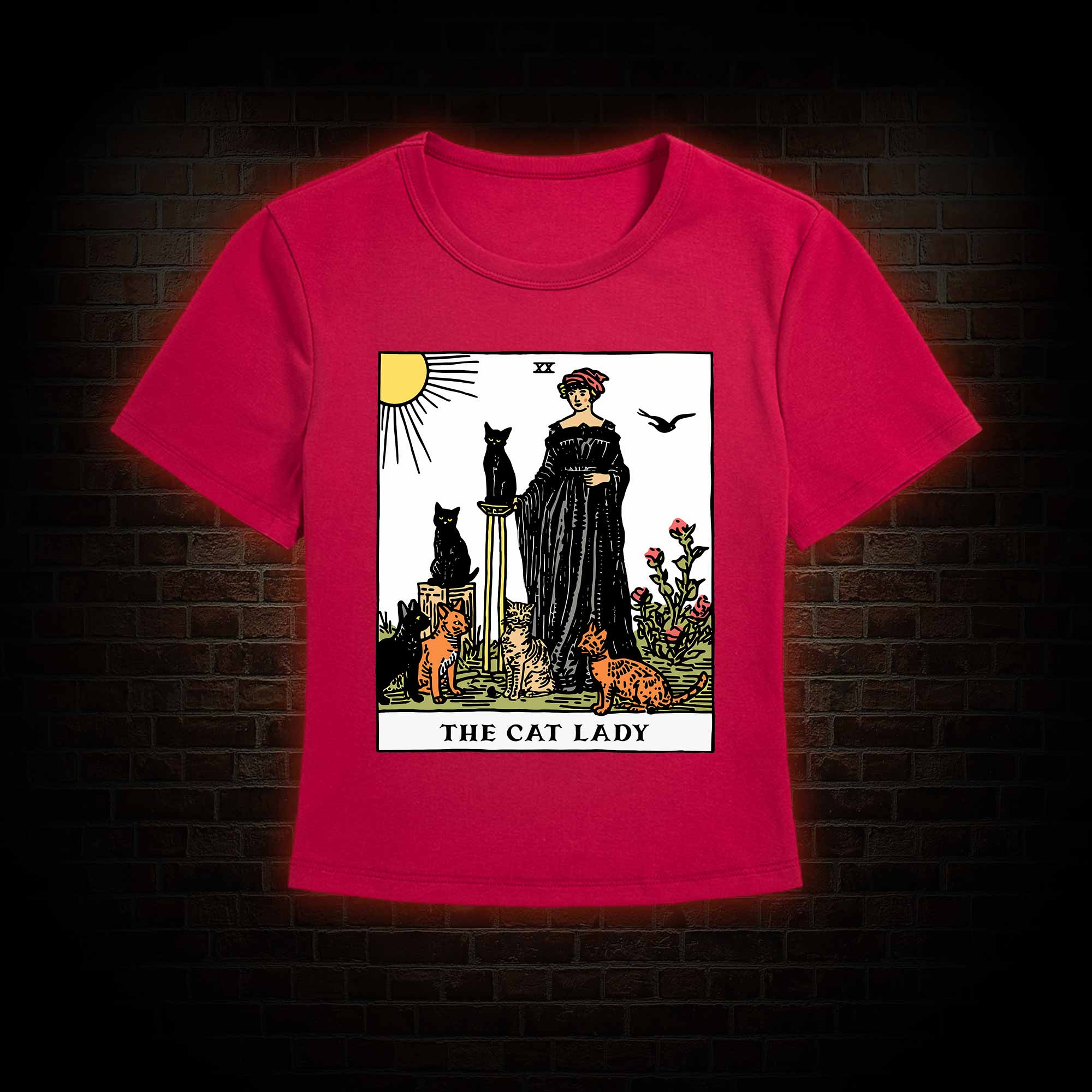 The Cat Lady Slim Fit T-Shirt