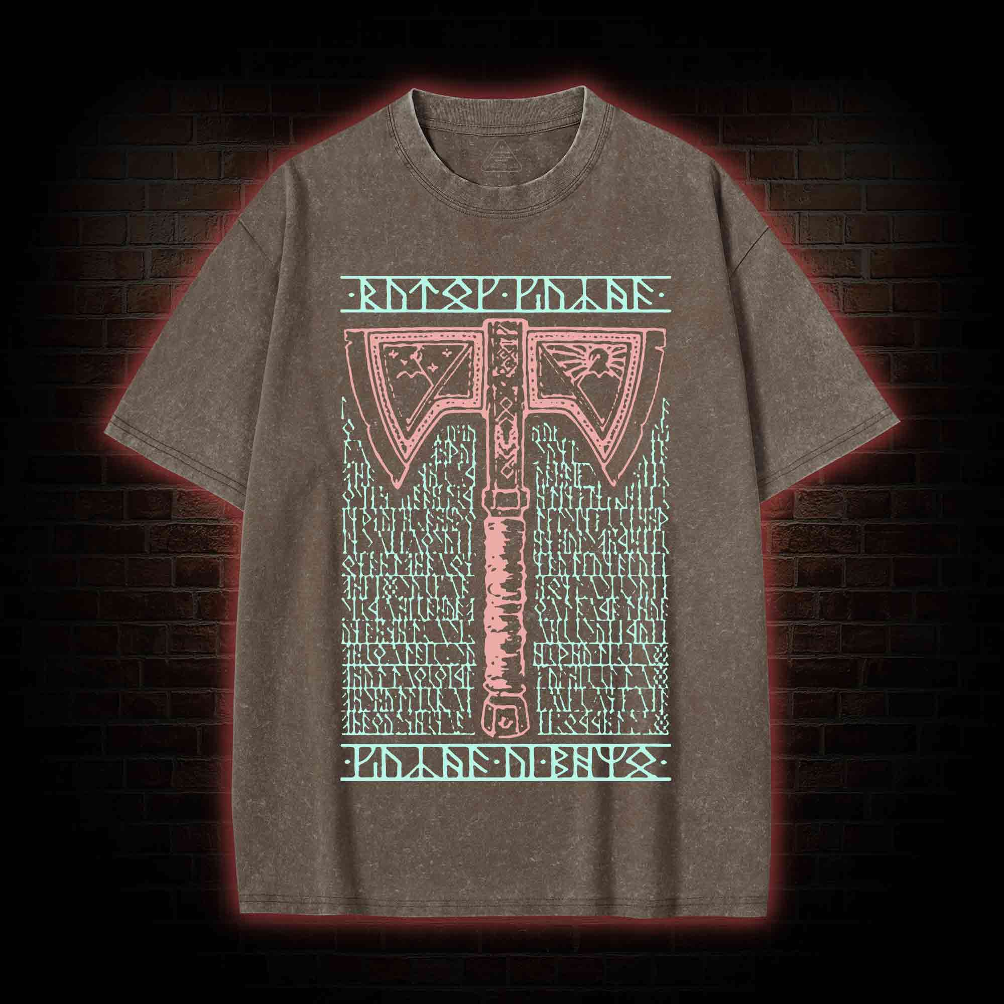 Baruk Khazâd! Khazâd ai-mênu! Washed T-shirt