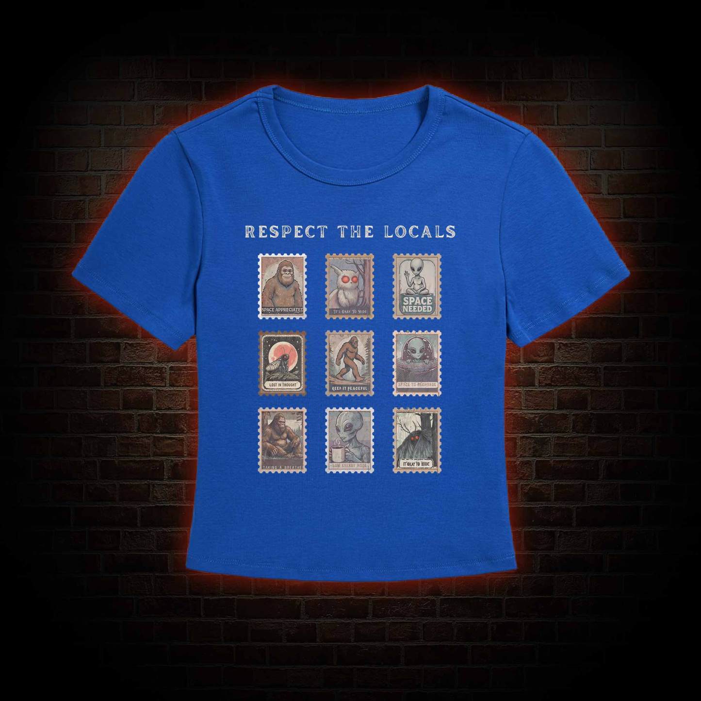 Respect the Locals Slim Fit T-Shirt