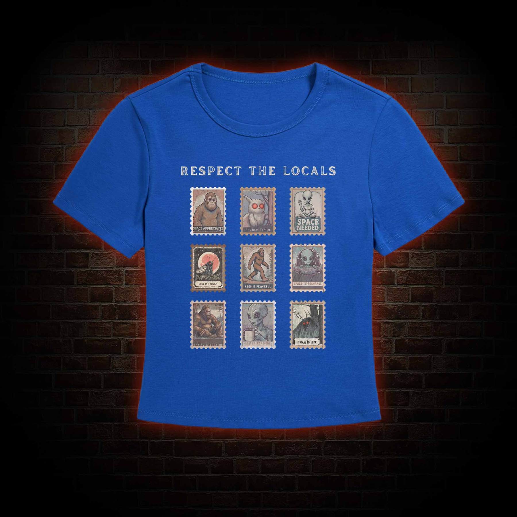 Respect the Locals Slim Fit T-Shirt