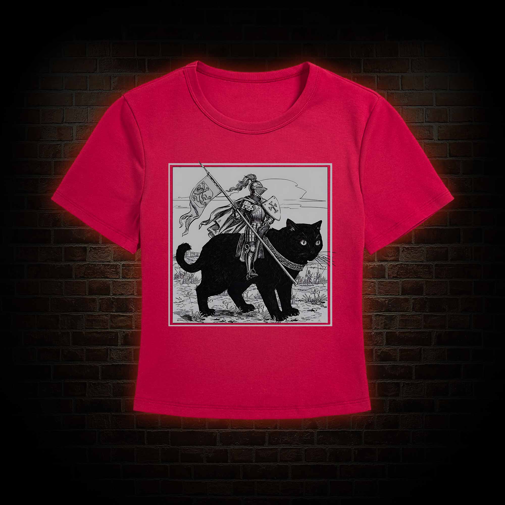 Medieval Knight Slim Fit T-Shirt