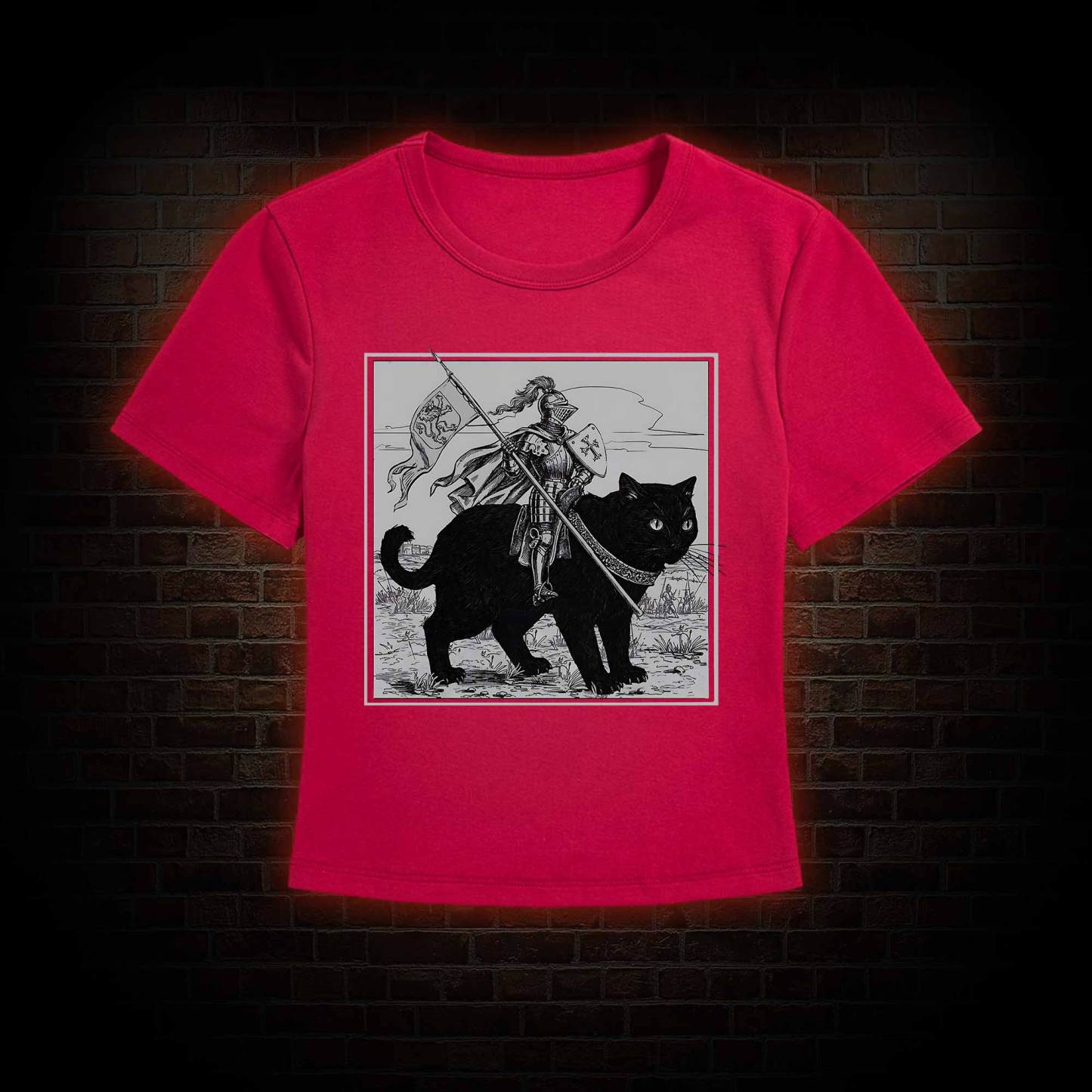 Medieval Knight Slim Fit T-Shirt