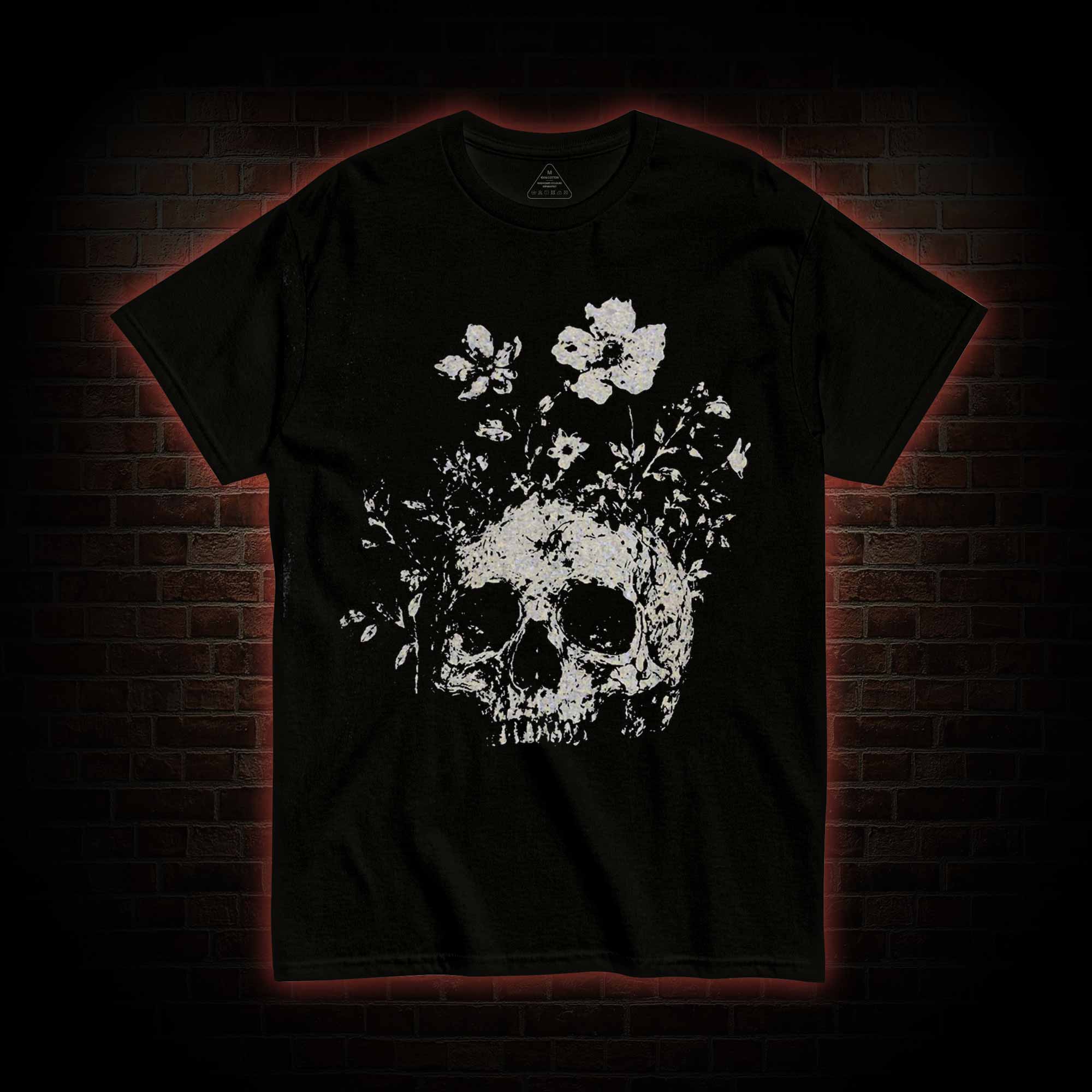 Floral Skull T-shirt