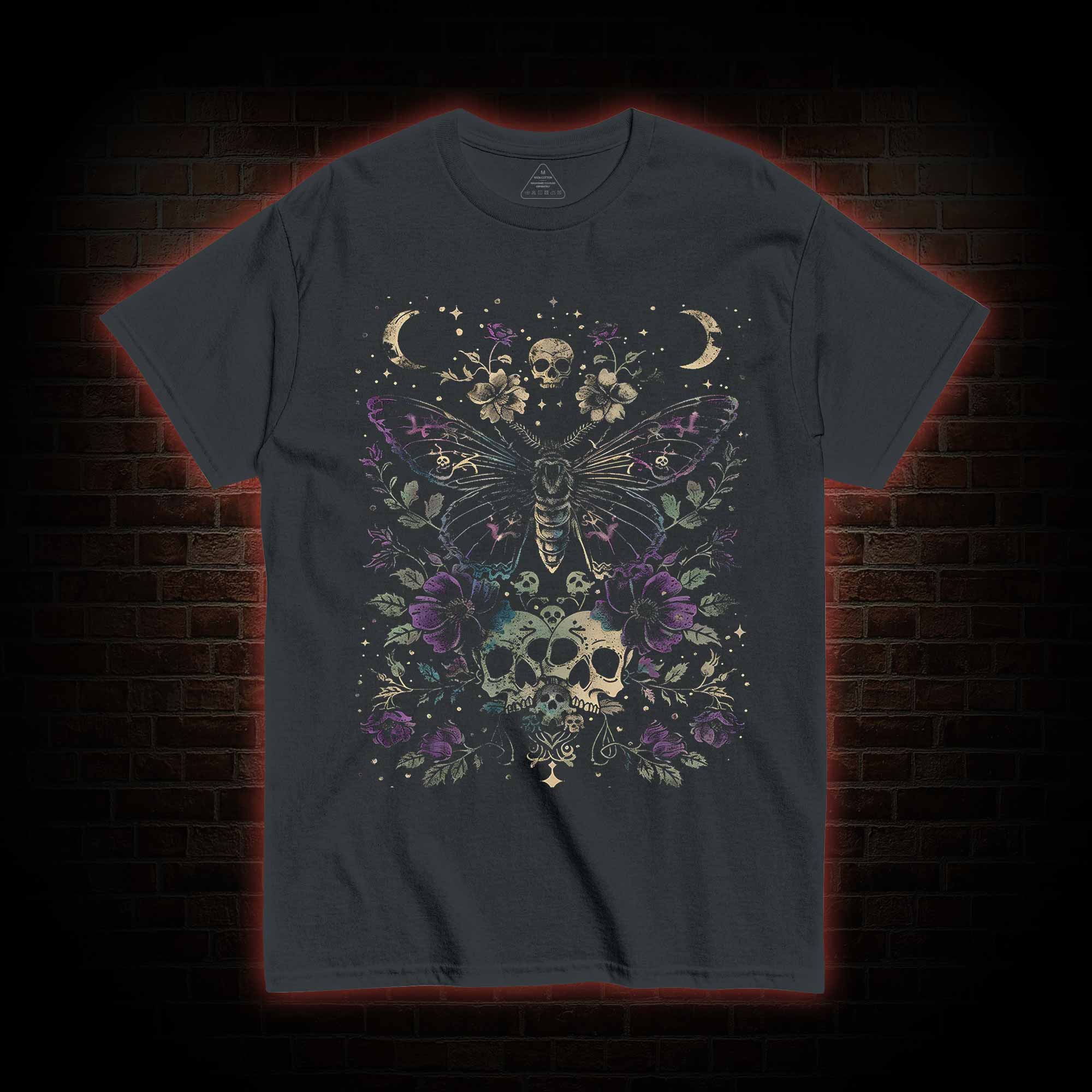 Witchy Floral Skull T-shirt