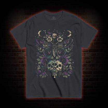 Witchy Floral Skull T-shirt