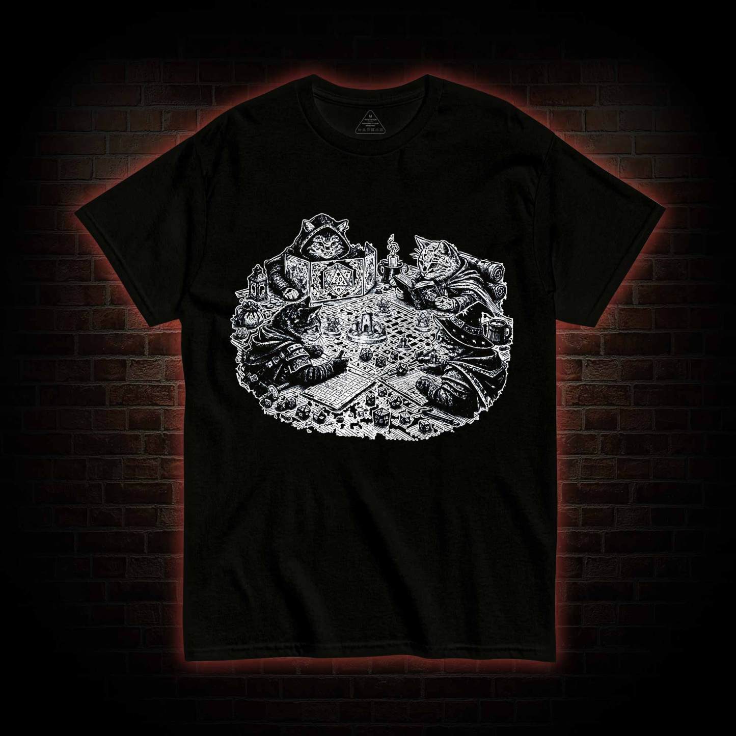 Kitten Cat Person Trendy T-shirt