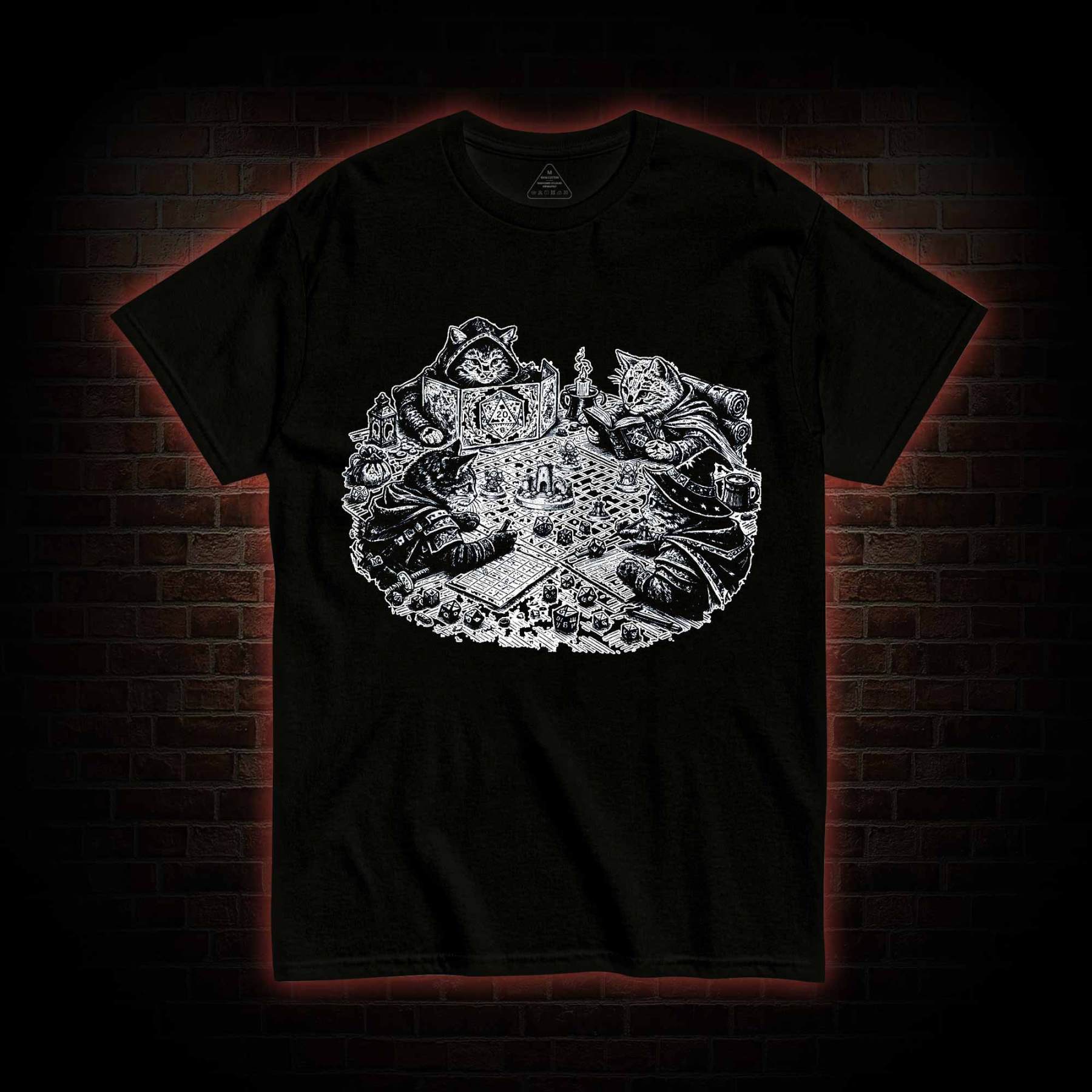 Kitten Cat Person Trendy T-shirt