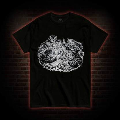 Kitten Cat Person Trendy T-shirt