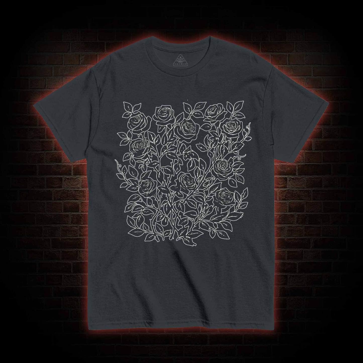 Gothic Flower T-shirt