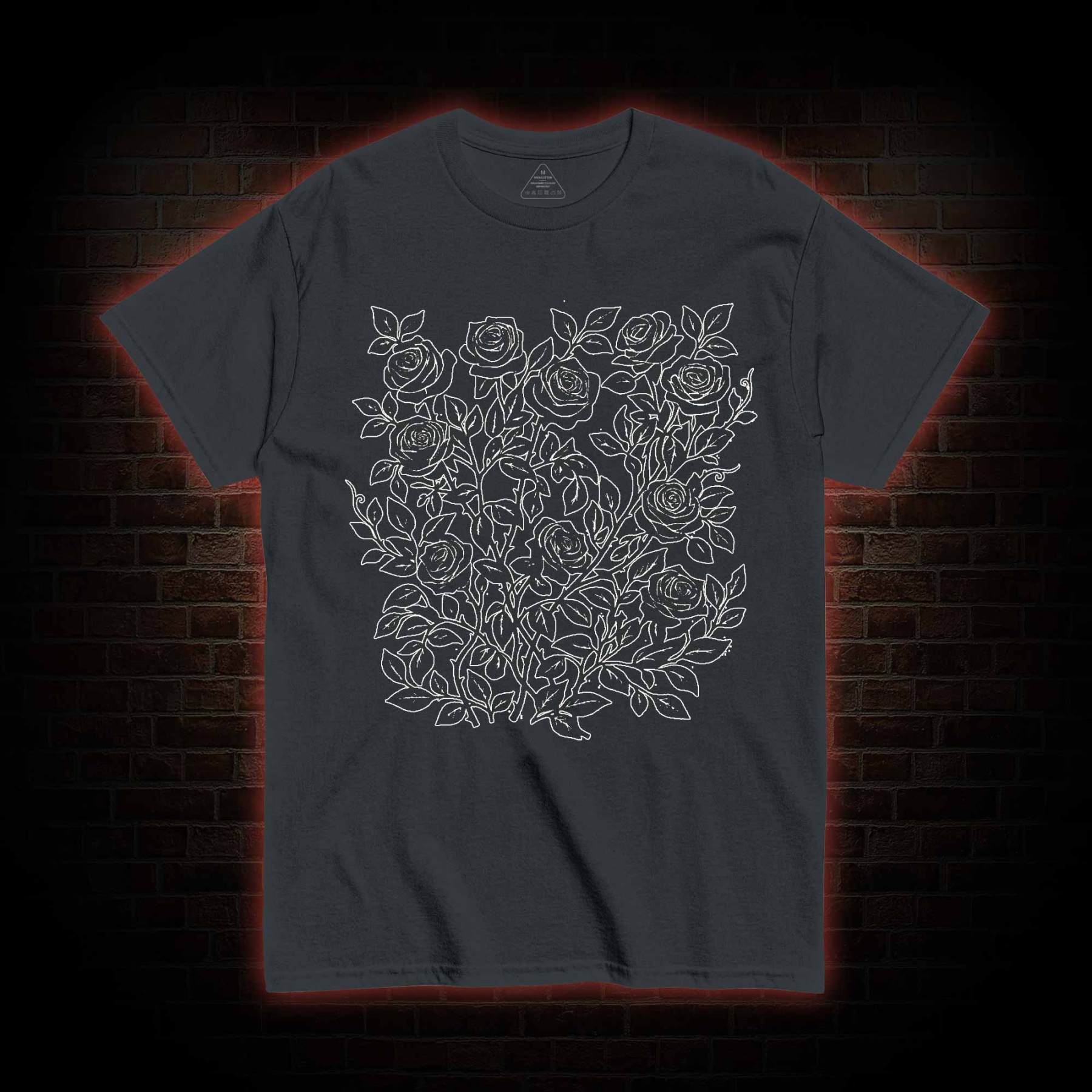 Gothic Flower T-shirt