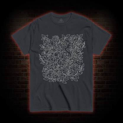 Gothic Flower T-shirt