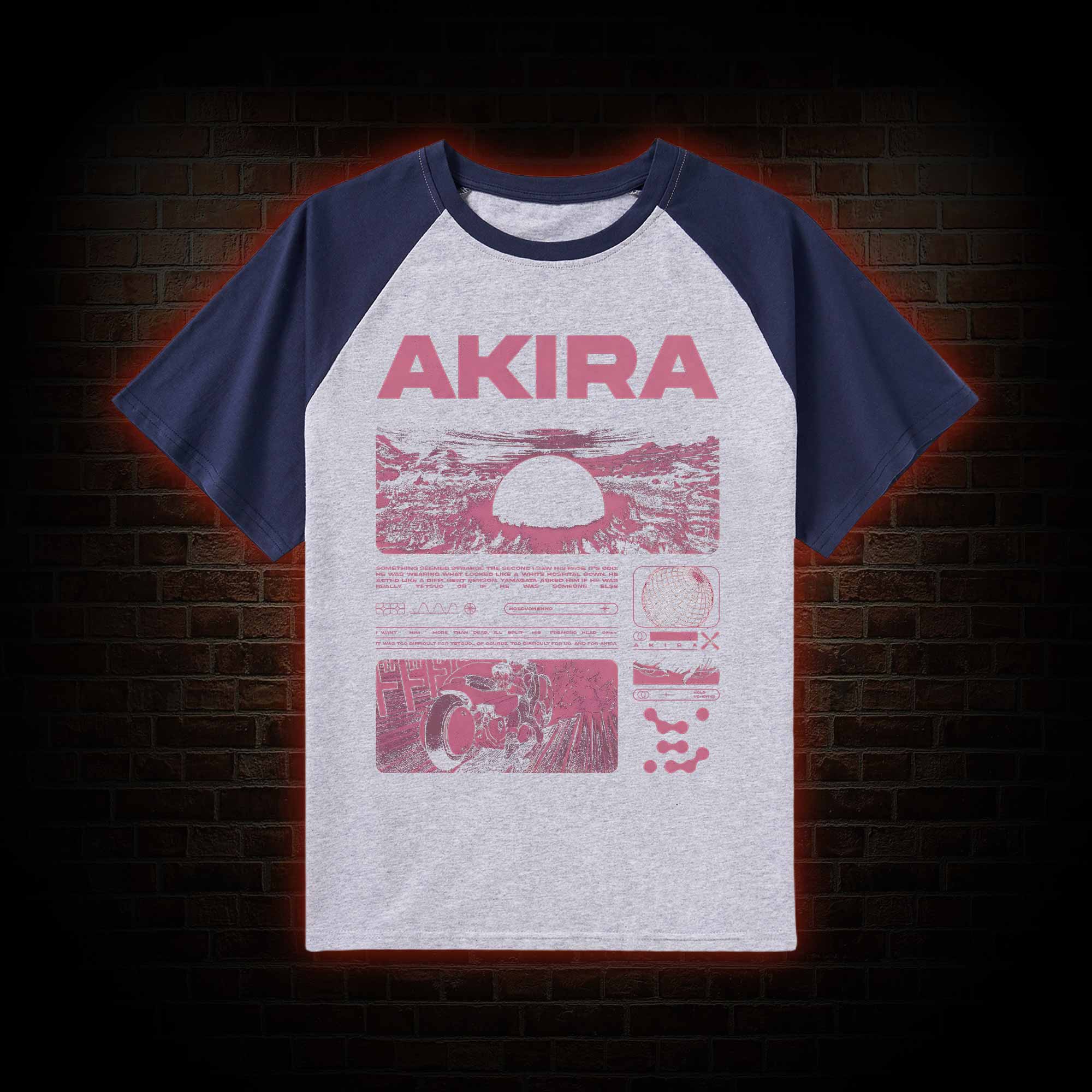 Signal Traced to Tokyo! Raglan T-shirt