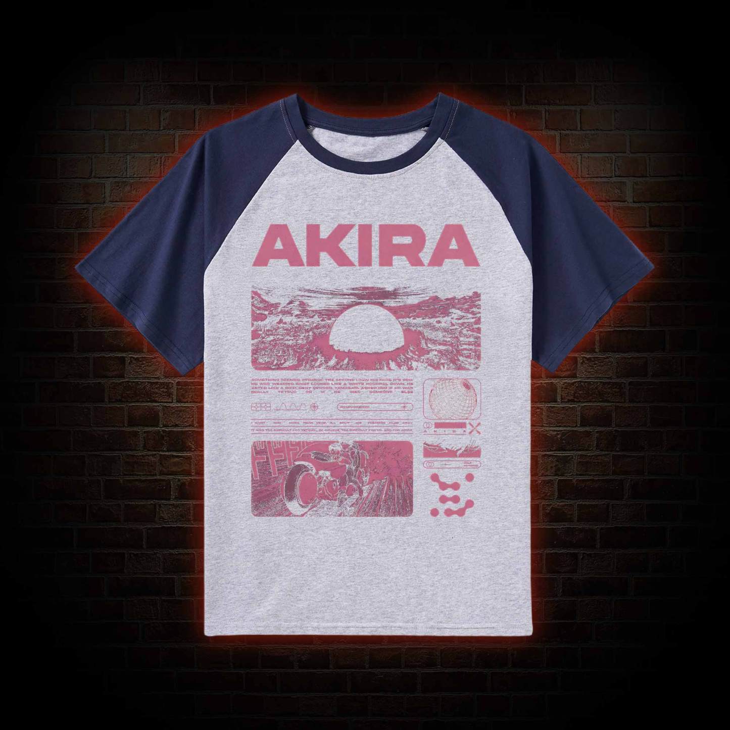 Signal Traced to Tokyo! Raglan T-shirt